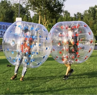 PVC 10 Zorb Ball Knocker Bubble Ball Soccer Game Blow Up Inflatable Bumper Ball • £1050