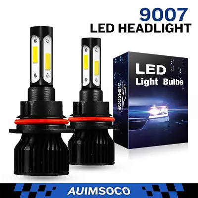 LED Headlight Kit 9007 HB5 White Bulbs High&Low Beam For Nissan XTERRA 2002-2015 • $29.99