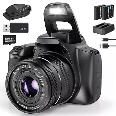 4k Digital Cameras 64MP 40X Digital Zoom For YouTube W/ WiFi HDMI Output 32GB TF • $219.98