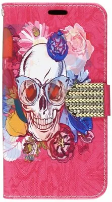 $12.95 • Buy HR Wireless Cell Phone Case For LG K7 Fashion Skull Flowers Day Of The Dead