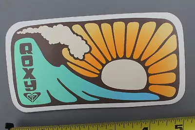 Roxy Surf Quiksilver Girls Sunset Wave Sun Original V61A Vintage Surfing STICKER • $15