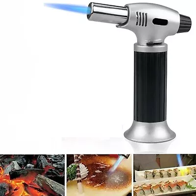 Refillable Butane Gas Micro Blow Torch Lighter Welding Soldering Brazing Tools • £11.95