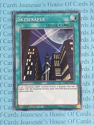 Skyscraper LDS3-EN105 Yu-Gi-Oh Card 1st Edition New • £0.99