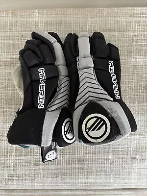 Maverik Youth Lacrosse Gloves 12” Medium Excellent Pre-Owned Condition • $35