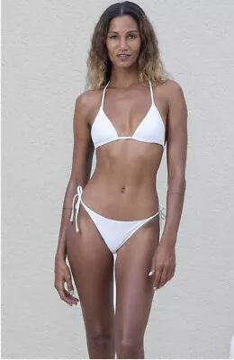 Tigerlily Miranda Bikini Bottom - White Brand New Size XS Swimmers   FREE POST • $34.99