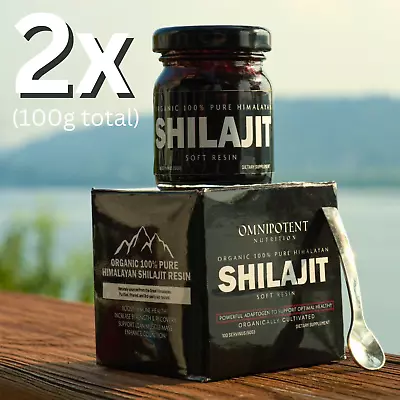 Organic 100% Pure Himalayan Shilajit Soft Resin Extremely Potent Fulvic Acid • $104.19