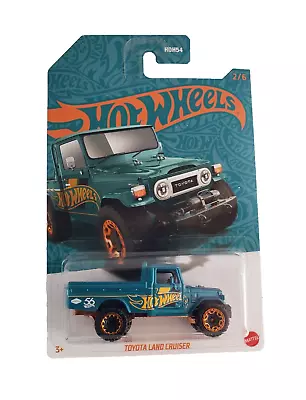 Hot Wheels 56th Anniversary Pearl And Chrome Toyota Land Cruiser • $8.49