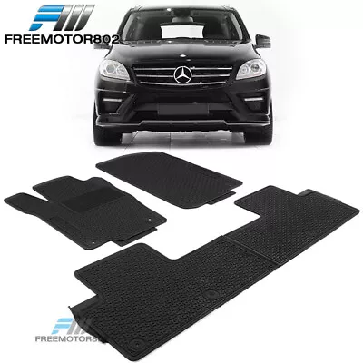 Fits 2012-2015 W166 ML Series 2016-2019 GLE Class All Weather Floor Mat Black • $45.99