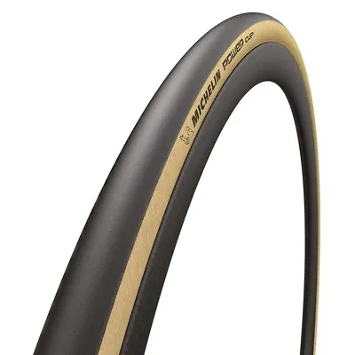 Michelin Power Cup Road Tire 700x28 Folding Clincher X-Race Aramid Protek Tan • $62.99