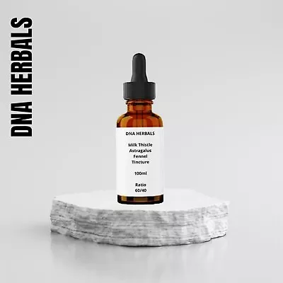 DNA HERBALS - Fennel & Milk Thistle & Astragalus Tincture - 100ml • £16.81