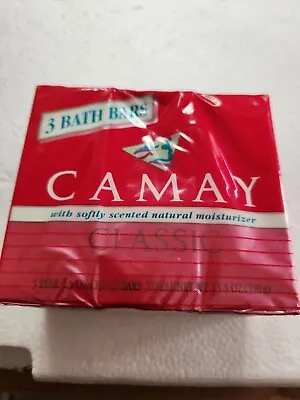 Camay Classic Bath Soap (1) 3 Pack LAST ONE 4.5oz EACH Moisturizer SEALED    • £19.29