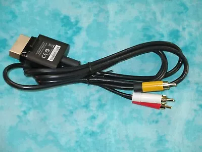 XBOX 360 Video Game Composite HD AV Cable X821376-002 (Free Shipping) • $8.98