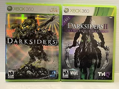 Darksiders 1 And 2 Bundle - Microsoft Xbox 360 - BOTH COMPLETE - WORKING • $12