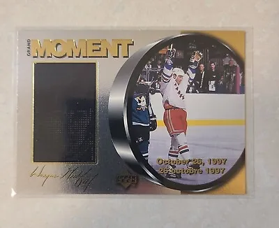 Wayne Gretzky 1998-99 McDonalds Upper Deck Grand Moments #M9 • $1.42