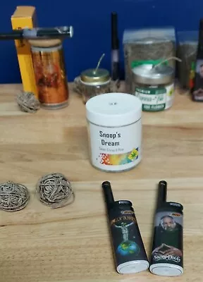 $11.99 • Buy Hemp Wick Dispenser With NEW BIC Snoop Dogg Lighters-REPURPOSED -LIMITED EDITION