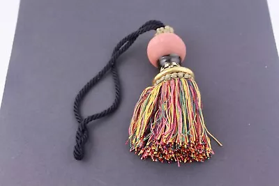 Mackenzie Childs Hand Painted Tassel – Mint • $95