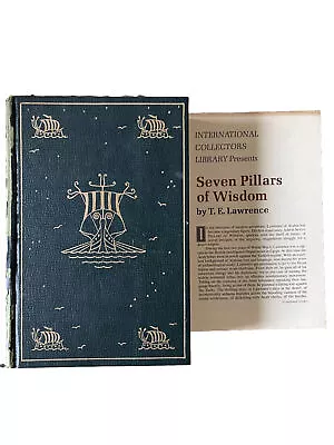 88 YEARS OLD The Seven Pillars Of Wisdom By T. E. Lawrence 1935/1938 • $13.95