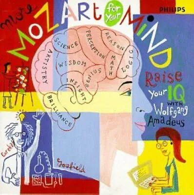 More Mozart For Your Mind / Various - Music CD - SET YOUR LIFE TO MUSIC -  1997- • $6.99