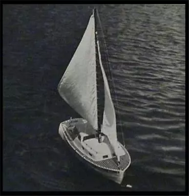 24  Motor Sailer Sailboat  Bad Penny  1965 HowTo Build PLANS • $8.99