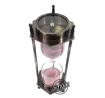 Vintage Retro Hourglass Sand-glass Sand Timer Clock Office/Home Decor Gift Xmas • $30.34