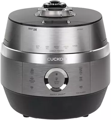 CUCKOO 10-Cup Induction Heating Twin Pressure Rice Cooker & Warmer Slow Cooker • $1218.95