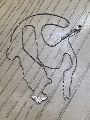 $45.17 • Buy Alex And Ani Designer Sterling Silver 22” Wonder Women Necklace