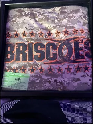 Mark Briscoe Ring Worn Shirt 9/11/2015 (w/ticket + Shadow Box) • $550