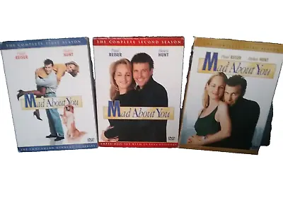 Lot Of 3 Mad About You Season 1 2 & 3 (dvd2002) Paul Reiser Helen Hunt • $2.99