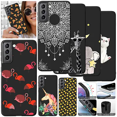 Cute Pattern Phone Case For Samsung Galaxy A14 A53 A34 A05 A54 5G Silicone Cover • £5.27