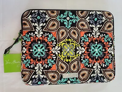 Vera Bradley Sierra Tablet EReader Sleeve 10.25x8.25 Padded Zippered Pouch N45 • $13.98