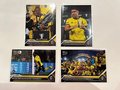 4-card Set COLUMBUS CREW 2023 Topps Now MLS CUP CHAMPIONS Print Run 248+ Cucho • $36.96