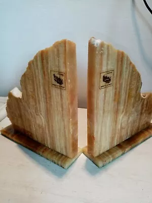 £50 • Buy Vintage Maltese Stone Bookends. 