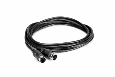Hosa MID-315BK 15ft MIDI Cable - 5-pin DIN To Same • $19.99