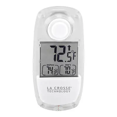 La Crosse Technology 306-318-TBP Window Solar Powered Digital Thermometer • $16.88
