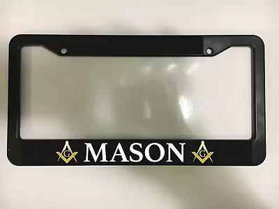 Free Mason Masonic Lodge Freemasonry Architect Car License Plate Frame • $10.49