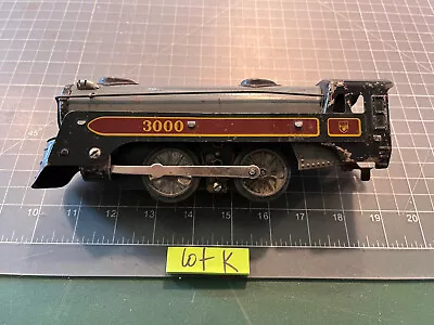 Marx Train Canadian Pacific 3000 Jubilee Locomotive Engine GRAY RUNS LIGHTS LotK • $59.95