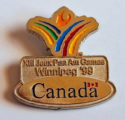 1999 WINNIPEG JEUX PAN AM GAMES Host PIN - Winnipeg Manitoba Canada • $6.54