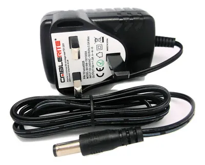 £10.99 • Buy 15v Power Supply Adapter Cable For Hornby R8213 Dcc Controller