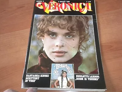 Magazine Nastassia Kinski Cover Yootha Joyce Sylvie Vartan Nicolette Larson • $19.99