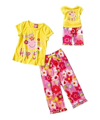 Girl Sz  10/12 And Doll Matching Pajama Set   • $19.99
