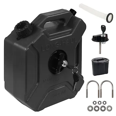 5L1.3Gallon Portable Gas Can Fuel Oil Petrol Storage Backup Tank • $41.39