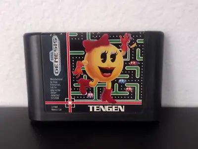 Ms. Pac-Man (Sega Genesis 1991) Authentic - Tested - Working • $9.40