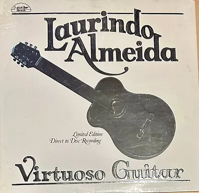 CRYSTAL CLEAR LP CCS-8001: Laurindo Almeida - Virtuoso Guitar - 1977 D2D SEALED • $99.99