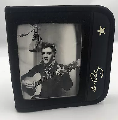 ELVIS PRESLEY CD/DVD Zipper Case 2003 Recording Studio 1963 24 Slot • $17.99