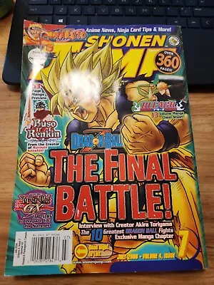 £9.74 • Buy SHONEN JUMP Magazine July 2006 Volume 4 Issue 7 DragonBall Anime Manga Naruto