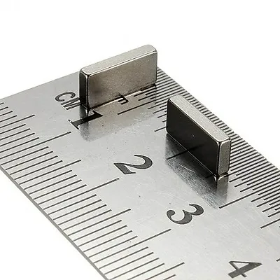 Various Size Strong 20mm 23mm 25mm 28mm Length Neodymium Cuboid Block Magnets • £89.99