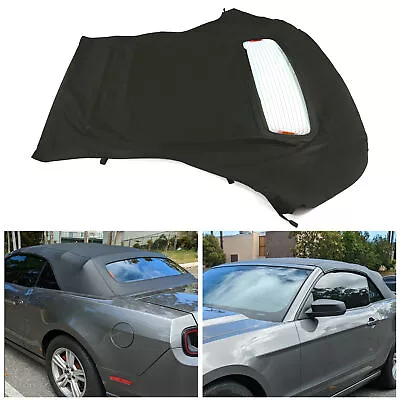 For Ford Mustang 2005-2014 Soft Convertible Top & Heated Glass Window Sailcloth • $214.99