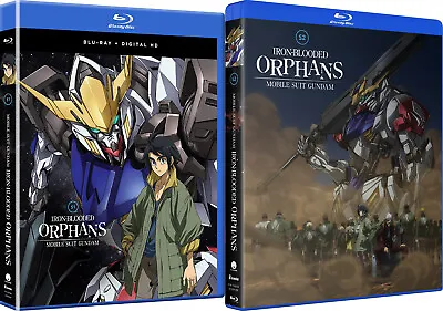Mobile Suit Gundam:Iron-Blooded Orphans Complete Series Seasons 1+2 Blu-ray Sets • $119.99