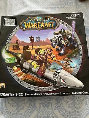 Mega Bloks World Of Warcraft 91025 Barren Lands Chase Megablocks NEW SEALED • $22