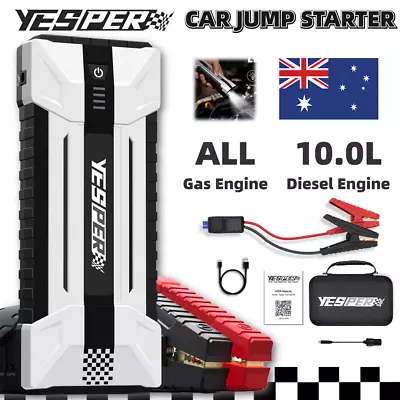 $145.99 • Buy YESPER Car Jump Starter 4120A Portable Power Bank Engine Charger Pack 88.8Wh